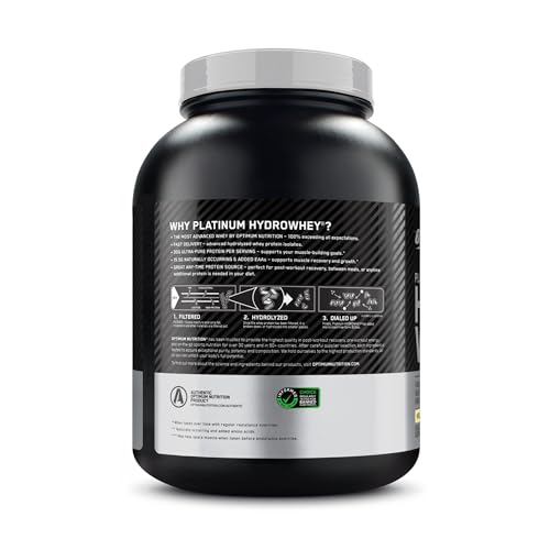 Optimum Nutrition Platinum Hydrowhey Protein Powder, 100% Hydrolyzed Whey Isolate Optimum Nutrition buy supplements canada