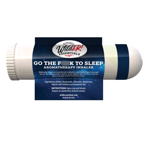 Wilder Essentials 3 Pack of Go The F to Sleep Aromatherapy Nasal Inhalers Made with 100% Natural mEssentials buy supplements canada