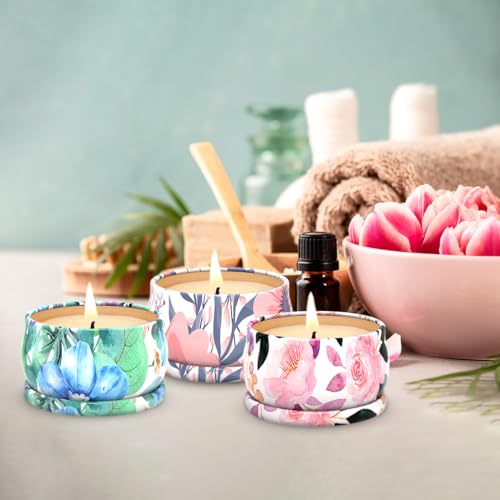 3 Pack Scented Candles Set for Christmas Thanksginving Gift, Relaxing Aromatherapy Candles Gift Henaler buy supplements canada