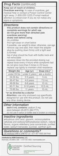 Mommy's Bliss Children's Pain and Fever Reducer, Kids Acetaminophen, Dye Free, Delicious Mixed Berry Flavor, Ages 2+, 4 Fluid Ounces (Pack of 2) Mommy's Bliss buy supplements canada