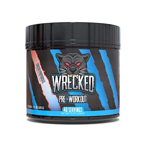 Huge Supplements Wrecked Pre-Workout, 30G+ Ingredients Per Serving to Boost Energy Huge Supplements buy supplements canada