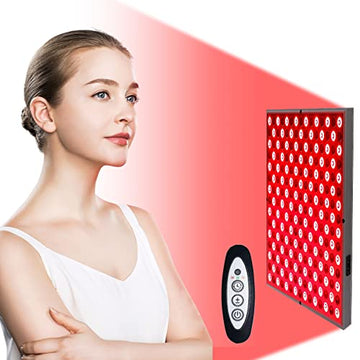 TherapSky Red Light Therapy Device 45W LED Red Infrared Light Therapy Lamp w/Remote Control and Timer therapsky buy supplements canada