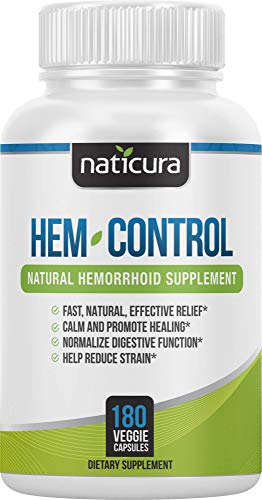 Naticura Hem-Control Natural Hemorrhoid Supplement - Vegan Herbal Supp Naticura buy supplements canada