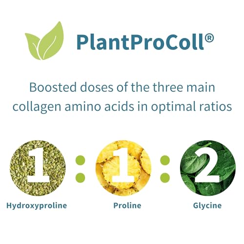 Vegan Collagen Powder, Plant-Based Peptide Protein Supplement with Glycine, 21 Amino Acids & Vitamin C, Complete Collagen Igennus Healthcare Nutrition buy supplements canada