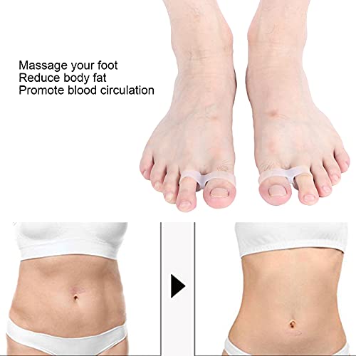 2Pcs Slimming Silicone Foot Massage Magnetic Toe Ring Magnetic Slimming Toe Rings Dioche buy supplements canada