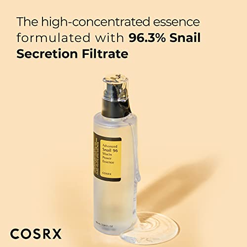 COSRX Snail Mucin 96% Power Repairing Essence 3.38 fl.oz 100ml COSRX buy supplements canada