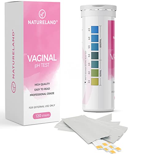 Natureland Vaginal Health pH Test Strips, Feminine pH Test, Value Pack Natureland buy supplements canada