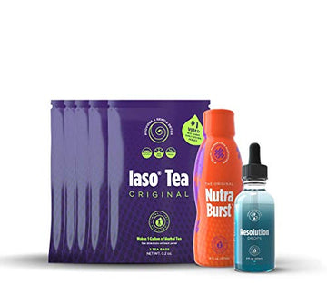 Total Life Changes Solution Kit IASO Natural Herbal Detox Tea Bags & Nutra Total Life Changes buy supplements canada