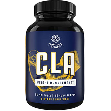 CLA Diet Weight Loss Pills - Women and Men - Pure Conjugated Linoleic Acid - Safflower Natures Craft buy supplements canada