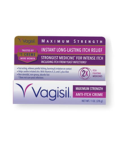 Vagisil Maximum Strength Feminine Anti-Itch Cream with Benzocaine for Women Vagisil buy supplements canada