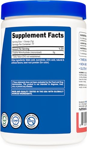Nutricost Creatine Monohydrate Powder (Watermelon, 500 Gram) - Micronized Creatine Nutricost buy supplements canada