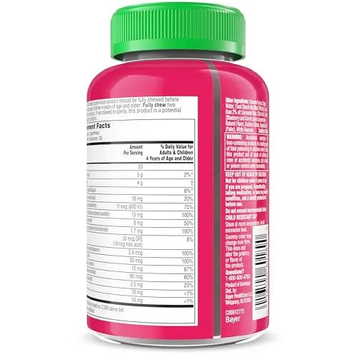 Flintstones Vitamins for Picky Kids + Iron, Kids Multivitamin Gummies with Vitamin C, D, E, B6 and Iron, Gummy Vitamins, Grape Flavored, 60 Gummies Flintstones Vitamins buy supplements canada