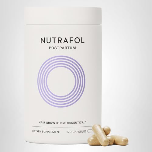 Nutrafol Postpartum Hair Growth Supplements, Clinically Tested for Visibly Thicker Hair and Less Shedding, Breastfeeding-friendly - 1 Month Supply Nutrafol buy supplements canada