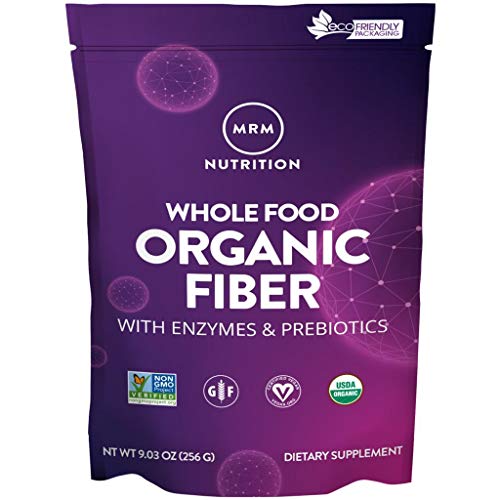 MRM Nutrition Whole Food Organic Fiber | with Enzymes + Prebiotics, 32 Servings MRM buy supplements canada