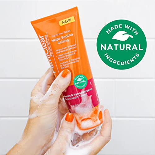 FemiClear Restoratives Soothing Feminine Wash - Feminine Care Wash for Itching & Irritated Skin FemiClear buy supplements canada