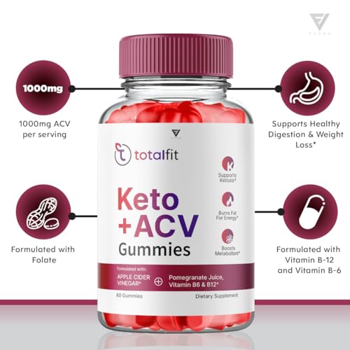(2 Pack) Total Fit Keto ACV Gummies Advanced Weight Loss, Total Keto ACV Apple Cider Fyvus buy supplements canada