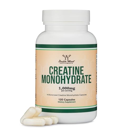Creatine Pills 1,000mg Per Serving (120 Creatine Capsules) Micronized Creatine Double Wood Supplements buy supplements canada