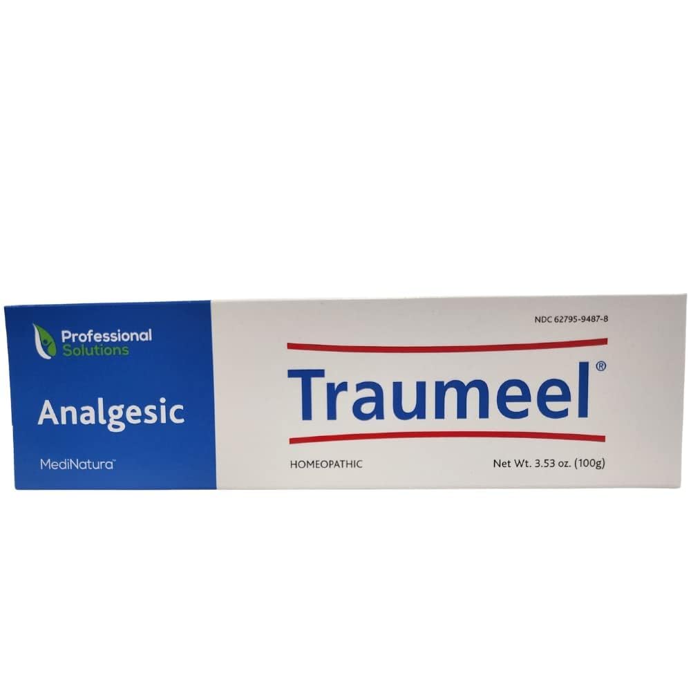 MediNatura Traumeel Ointment Topical Pain Relief for Muscle Joint Back Arthritis Injury or Exercise Related Pain & Soreness Arnica + 13 Active Ingredients - Made in Germany - 3.53 oz MediNatura buy supplements canada