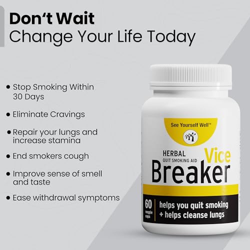 Vice Breaker: Quit Smoking for The Last Time. Stop Smoking Within 30 Days See Yourself Well buy supplements canada