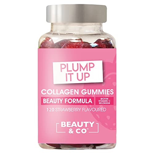 Beauty & Co Collagen Gummies by - 120 Marine Collagen Gummies with Biotin, Vitamin C & Selenium (120) Beauty & Co buy supplements canada