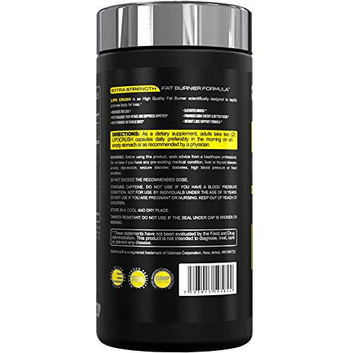 Forzagen Lipocrush Thermogenic Fat Burner for Men and Women, 90 Belly Fat Burner Forzagen buy supplements canada
