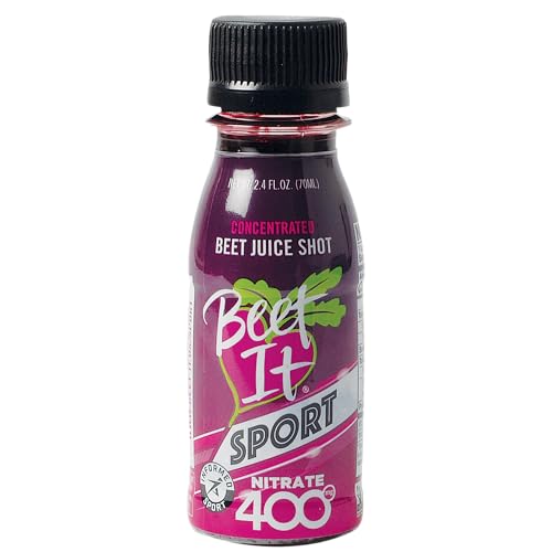 BEET IT Sport Pro-Elite Shot, (15 Shots) Nitrate 400, Non GMO Certified - Each Shot Contains BEET IT buy supplements canada