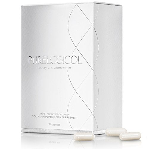 Collagen Tablets, Best Hydrolysed Protein Peptide Skin Supplement - 90 x Collagen Capsules x 800mg Purelogicol buy supplements canada
