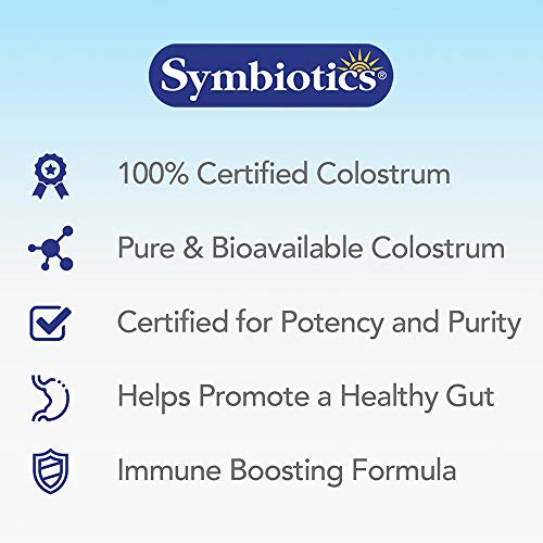 Symbiotics Colostrum 120ct Chewables Plus - Immunity Support for Adult & Kids Symbiotics buy supplements canada