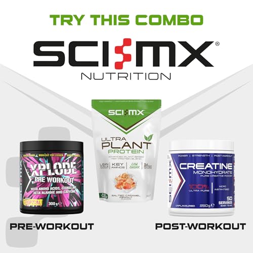 SCI-MX Ultra Plant - Salted Caramel Peanut Flavour Vegan Protein Powder Blend + Vitamin B Complex SCI-MX buy supplements canada