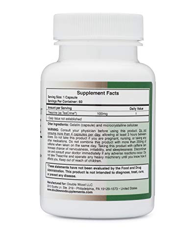 Theacrine (Teacrine) 100 Mg, 60 Capsules - Energy and Focus Supplement (Similar to Caffe Double Wood Supplements buy supplements canada