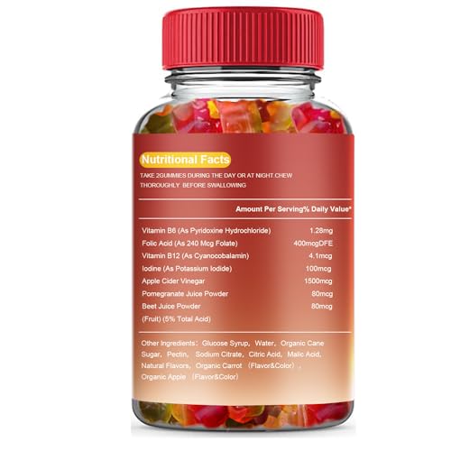 Arevtovis Apple Cider Vinegar Gummies - Boost Energy, Detox & Support Gut Health ACV Arevtovis buy supplements canada