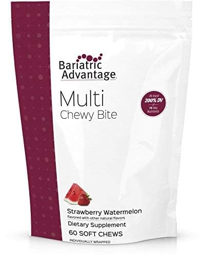 Bariatric Advantage Multi Chewy Bite - Soft Chew Multivitamin for Bariatric Surgery Bariatric Advantage buy supplements canada
