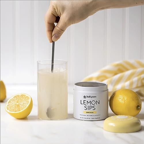 Dr. Kellyann Lemon Sips - Diet Citrus Drink Mix - Rehydrate, Detox, Revitalize - Sugar Free Dr. Kellyann buy supplements canada