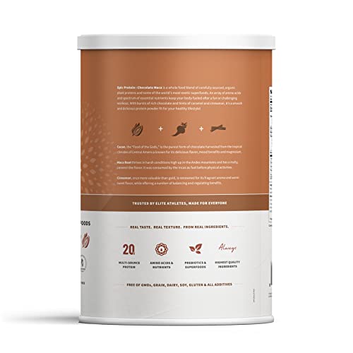Sprout Living Epic Protein, Plant Based Protein & Superfoods Powder, Chocolate Maca Sprout Living buy supplements canada