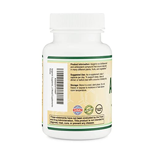 Apigenin Supplement - 50mg per Capsule, 120 Count (Powerful Bioflavonoid Found Double Wood Supplements buy supplements canada