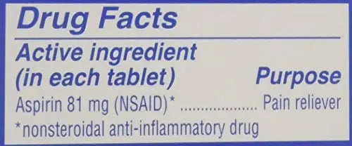 St. Joseph Orange Chewable 81mg Aspirin, 36 Tablets (Pack of 6) St. Joseph buy supplements canada