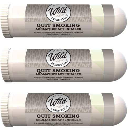 Wild Essentials 3 Pack of Quit Smoking Aromatherapy Nasal Inhalers Made mEssentials buy supplements canada