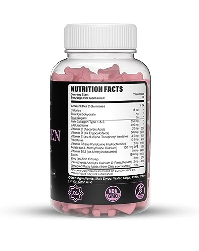 Halal Collagen & Multivitamin Gummies | Type 1 & 3 | 550mg Marine Collagen | 1 Month Supply Jumaa Nutrition buy supplements canada