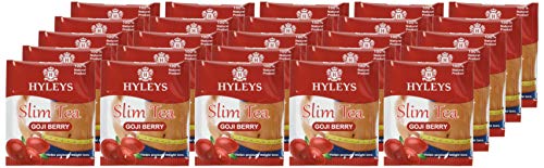 Hyleys Slim Tea Goji Berry Flavor - Weight Loss Herbal Supplement Cleanse and Detox Hyleys Tea buy supplements canada