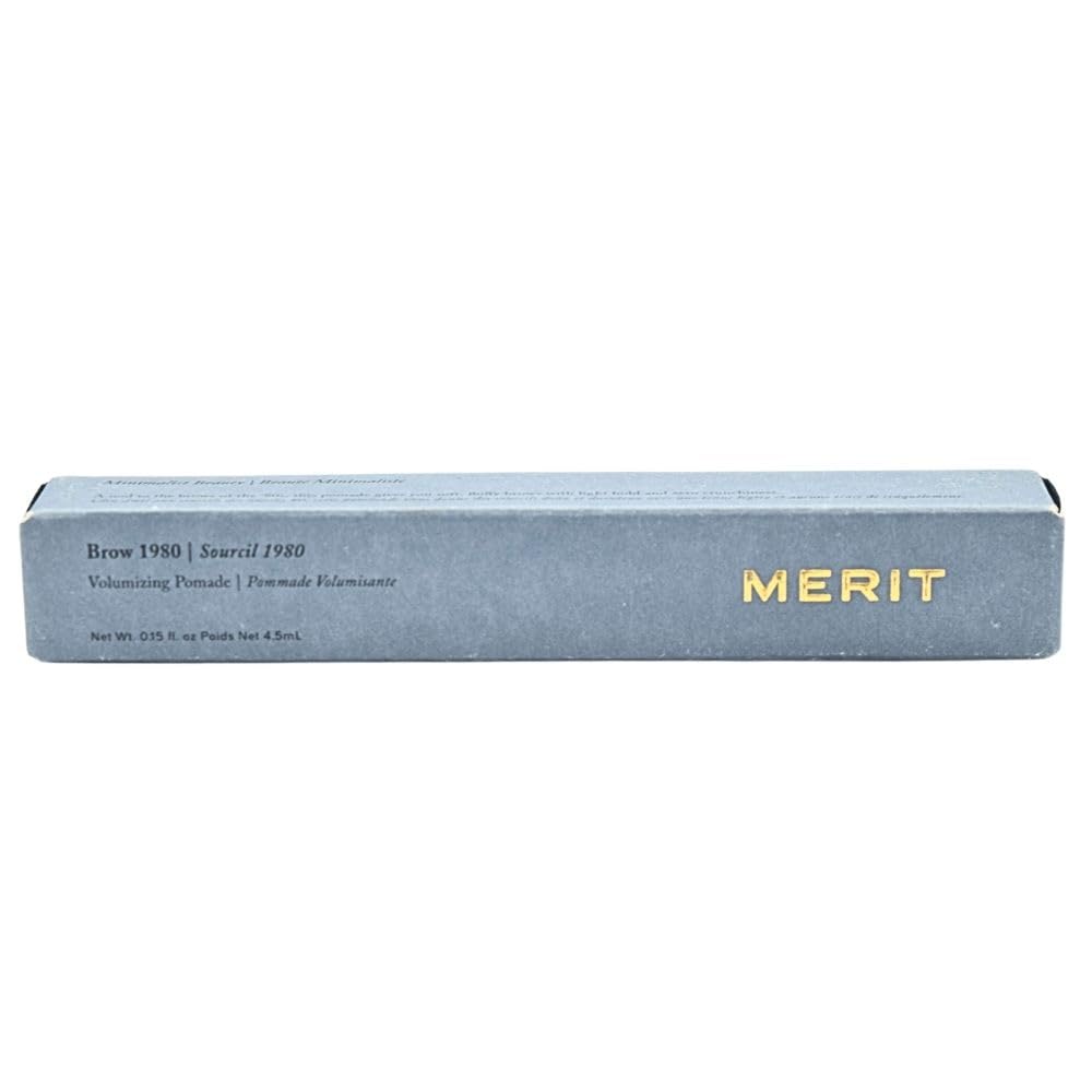 Merit Brow 1980 Volumizing Tinted Eyebrow Gel-Pomade - Taupe - Taupe with Cool Undertones Merit buy supplements canada