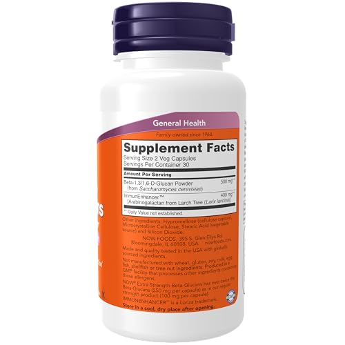 NOW Supplements, Beta-Glucans with ImmunEnhancer with Larch Arabinogalactan NOW buy supplements canada