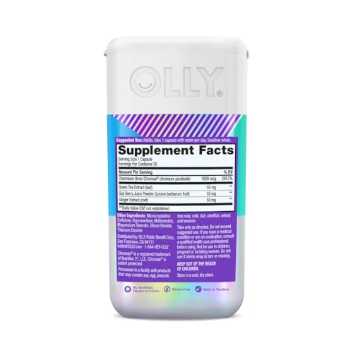 OLLY Combat Cravings, Metabolism & Energy Support Supplement - 30 Ct OLLY buy supplements canada