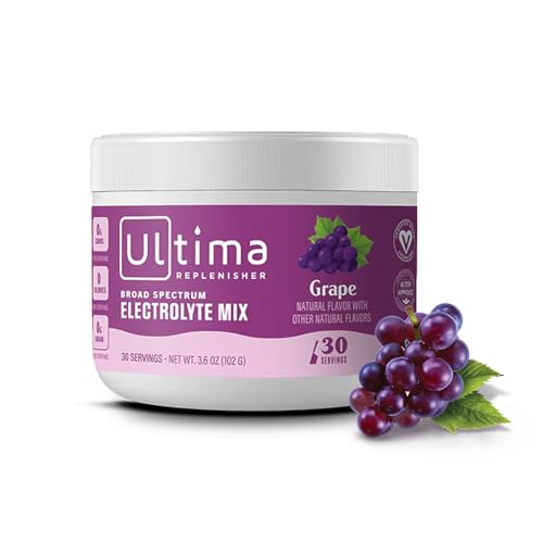 Ultima Replenisher Daily Electrolyte Drink Mix – Grape, 30 Servings – Hydration Powder Ultima Replenisher buy supplements canada