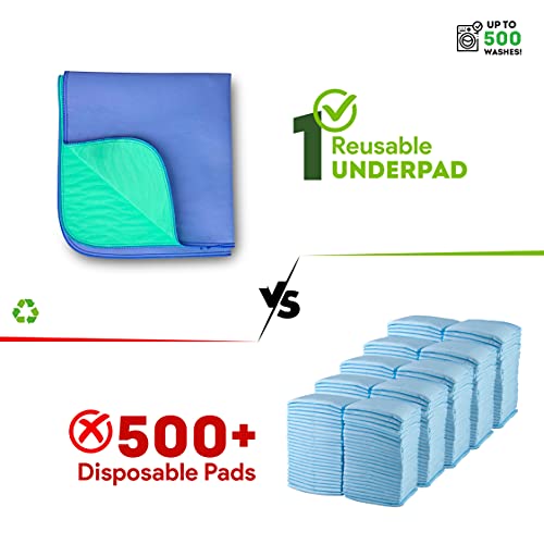 IMPROVIA® Washable Underpads, 34" x 36" (Pack of 6) - Heavy Absorben IMPROVIA buy supplements canada