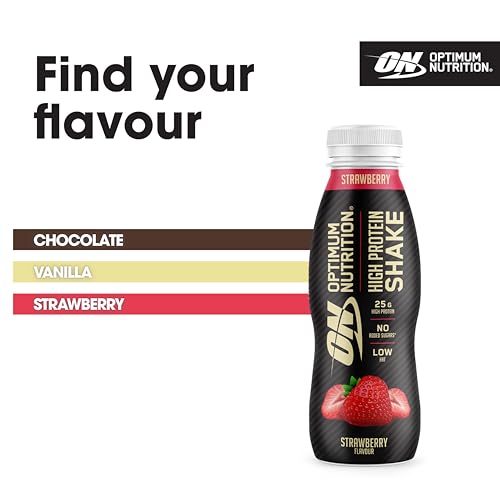 Optimum Nutrition High Protein Shake Bottles, Ready To Drink Healthy Snacks, No added Optimum Nutrition buy supplements canada