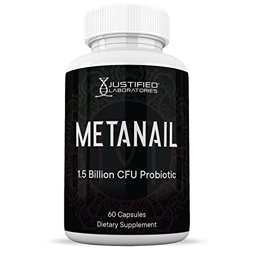 Justified Laboratories (2 Pack) Metanail 1.5 Billion CFU Probiotic Nail Support 120 Capsules Justified Laboratories buy supplements canada