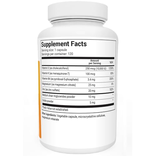 Dr. Berg's Vitamin D3 K2 Supplement w/MCT Oil - Includes 10,000 IU of Vitamin D3 Dr. Berg Nutritionals buy supplements canada