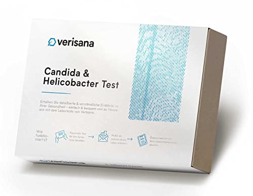 Candida & Helicobacter Test – Lab Testing Kit for Diagnosing Candida and H Pylori in Your Gut – Home Stool Test Verisana buy supplements canada
