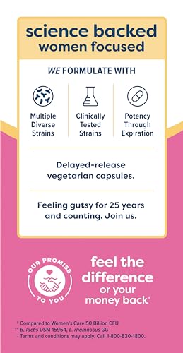 Renew Life Women's Probiotic Capsules, Supports pH Balance for Women, Vaginal Renew Life buy supplements canada