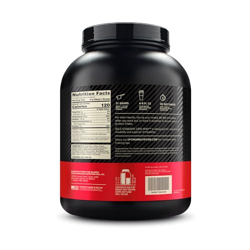 Optimum Nutrition Gold Standard 100% Whey Protein Powder, Strawberries & Cream Optimum Nutrition buy supplements canada